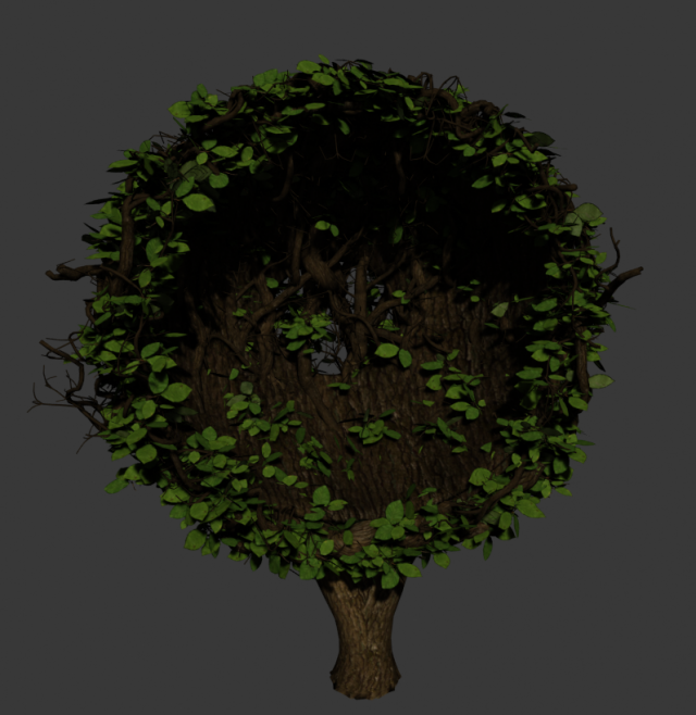 overgrown chair Modelo 3D .c4d .max .obj .3ds .fbx .stl .blend 