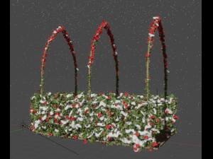 two seasonal garden 3Dモデル