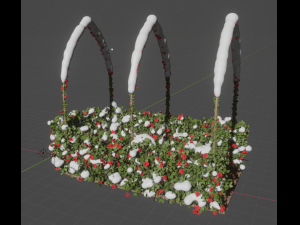 two seasonal garden 3Dモデル