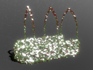 two seasonal garden 3Dモデル