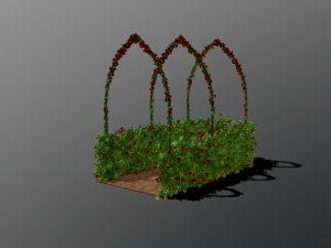 two seasonal garden 3Dモデル