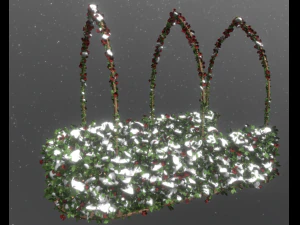 two seasonal garden 3D Model