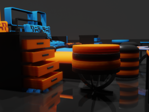 furniture set 3D Модель