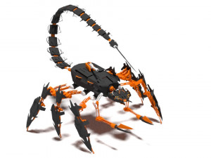 robot scorpion rsf-1 Model 3D