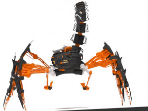 robot scorpion rsf-1 Model 3D