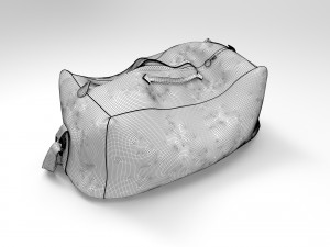 travel bag Model 3D