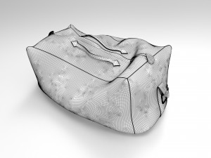 travel bag Model 3D