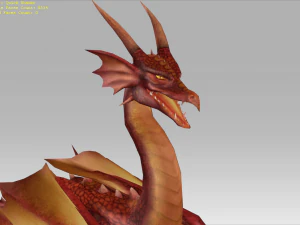 legendary dragon 3D Model