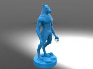Wolfsmann 3D Modell