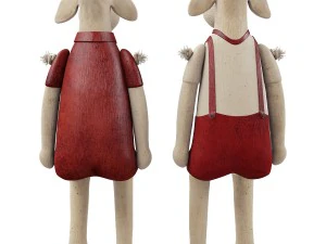 decorative sheep figurines 3D Model