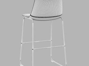 centiar adan bar stool 3D Model