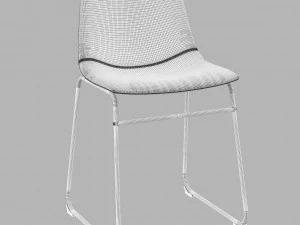 centiar adan dining chair and counter stool 3D Model