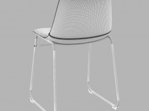 centiar adan dining chair and counter stool 3D 模型