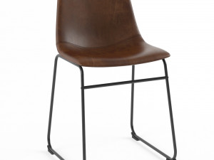 centiar adan dining chair 3D Model