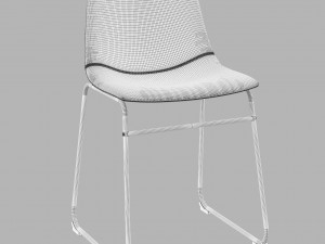 centiar adan dining chair 3D Model