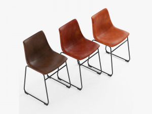 centiar adan dining chair 3D Model