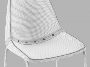 roadhouse bar stool 3D मॉडल