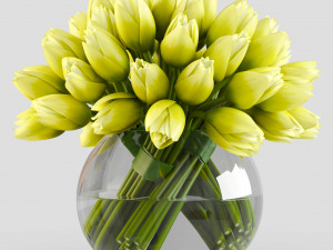 angelique tulips 3D Model