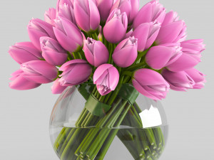 angelique tulips 3D Model