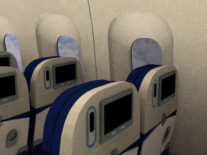 airplane interior 3D Model