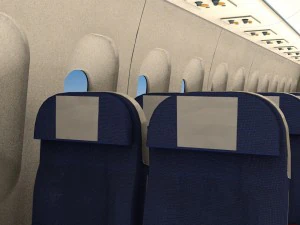 airplane interior 3D Model
