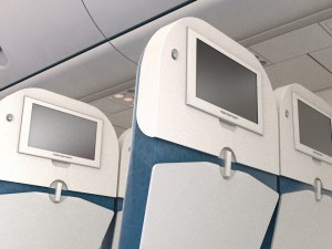 airplane interior 3D 模型
