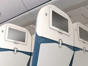 飞机内部 3D 模型