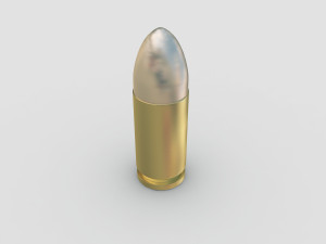 9mm bullet Modelo 3D