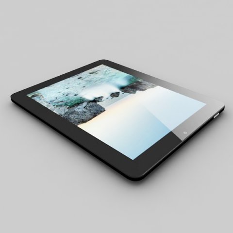 ainol novo 8 black 3D मॉडल .c4d .max .obj .3ds .fbx .stl .blend 