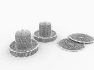 air hockey paddle 3D Model