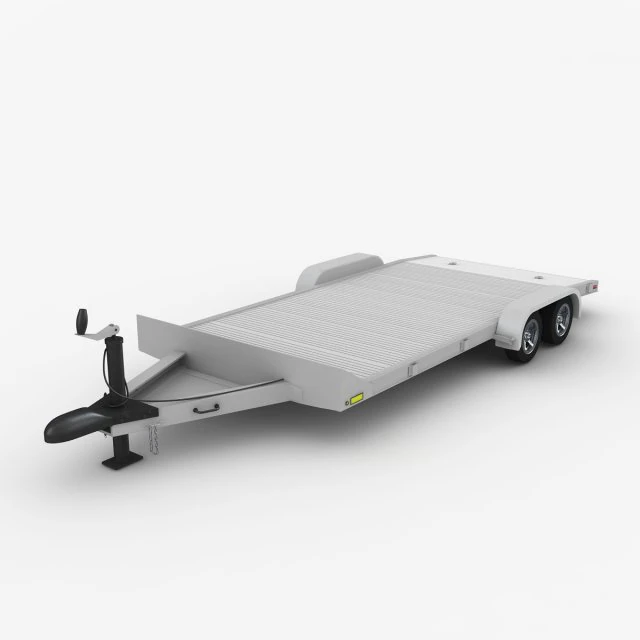rimorchio per auto in alluminio Modello 3D .c4d .max .obj .3ds .fbx .stl .blend 