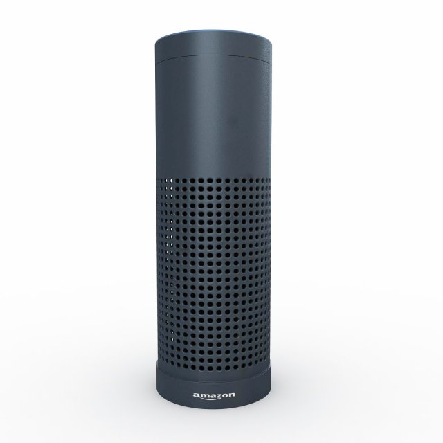 amazon echo 3D Model .c4d .max .obj .3ds .fbx .stl .blend 