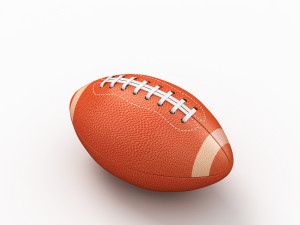 american football 3D Model