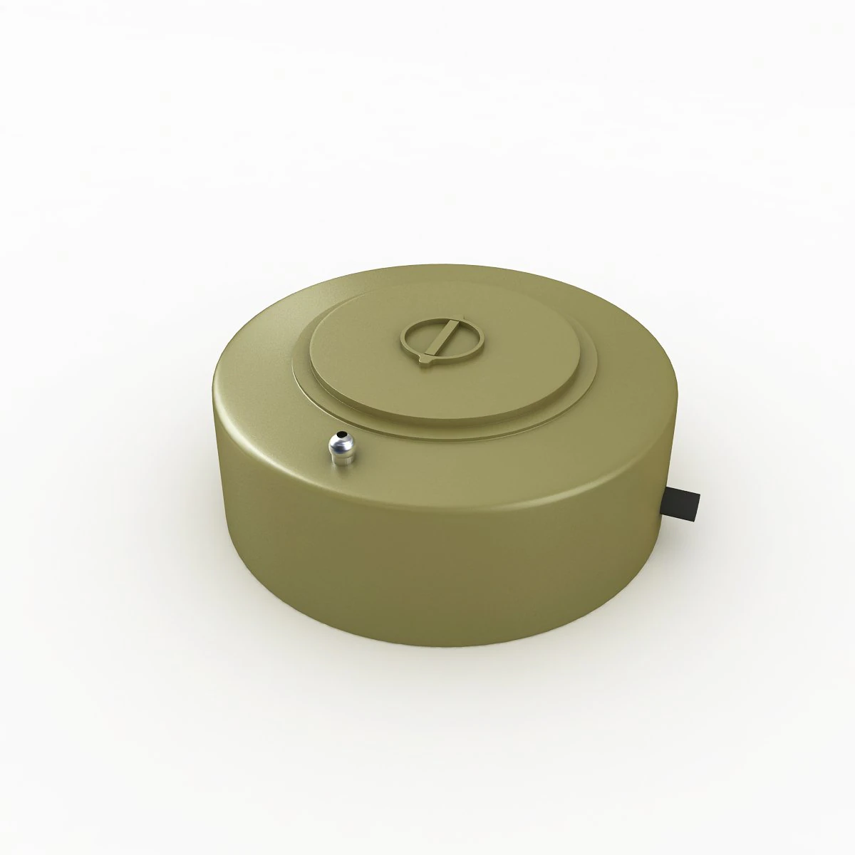 anti tank mines 3D Model .c4d .max .obj .3ds .fbx .stl .blend 