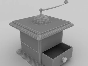 antique coffee grinder 3D Model