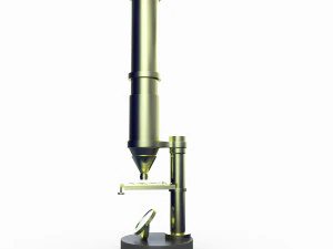 प्राचीन माइक्रोस्कोप 3D मॉडल