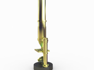 antique microscope 3D Model