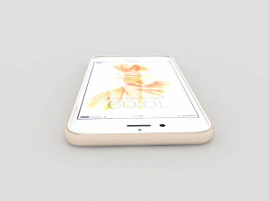 apple iphone 6s gold 3D Model
