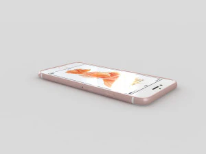 apple iphone 6s rose gold 3D Model