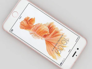 apple iphone 6s rose gold 3D Model