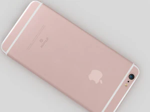 apple iphone 6s rose gold 3D Model