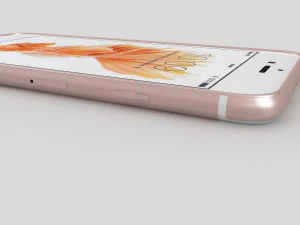 apple iphone 6s rose gold 3D Model