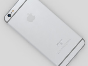 apple iphone 6s silver 3D 모델
