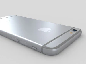 apple iphone 6s space gray 3D Model
