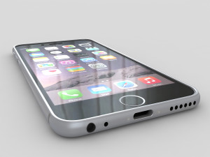 apple iphone 6s space gray 3D Model
