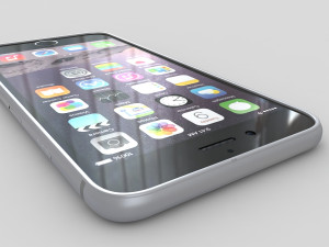 apple iphone 6s space gray 3D Model