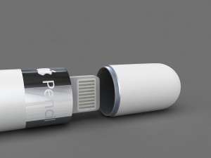 apple pencil 3D Model