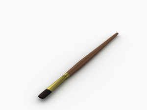 artist brush 3D Модель
