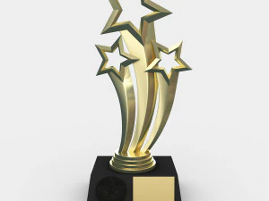 trofeo premio Modello 3D