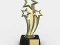 award trophy 3D 모델